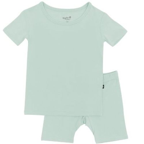 Kyte Baby Short Sleeve Pajamas in Sage Sage 4T