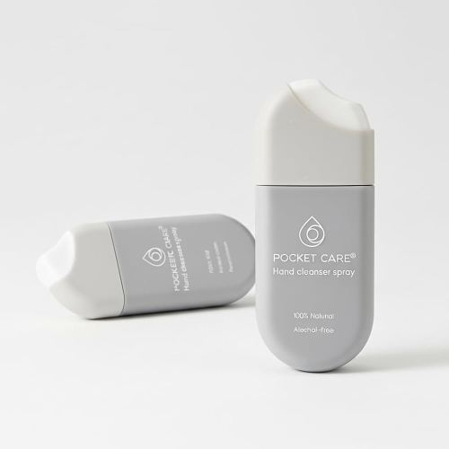 POCKET CARE | 2 Pack Sport Perfume Hand sanitizer Spray 15 ml - for Hands | Organic Moisturizing | Travel Size - Travel Accessories | 100% natural