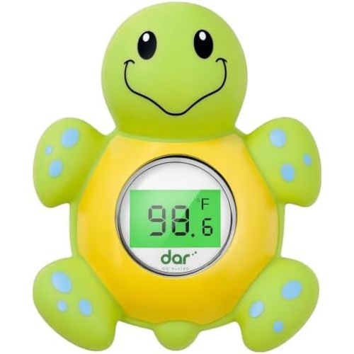 Baby Bath Thermometer for Tub,Floating Digital Water Temperature Thermometer with Instant Accurate Reading,3-Color Safety Light,Auto On/Off for Newborn,Infant & Toddler