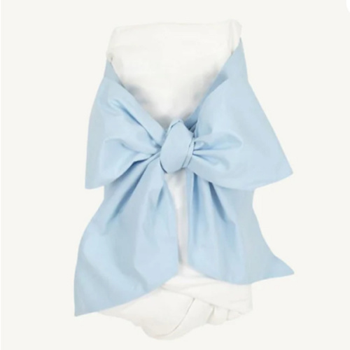 Bow Swaddle ® - Buckhead Blue