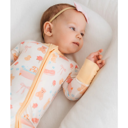 Bath Time Zipper Romper – In My Jammers