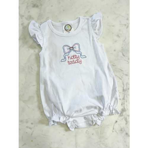 Embroidered Hotty Toddy Girl Bubble/Bodysuit