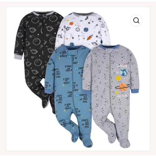 4-Pack Baby Boys Space Explorer Sleep 'N Plays – Gerber Childrenswear