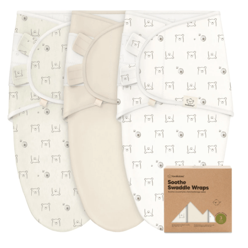 3-Pack Soothe Swaddle Wraps