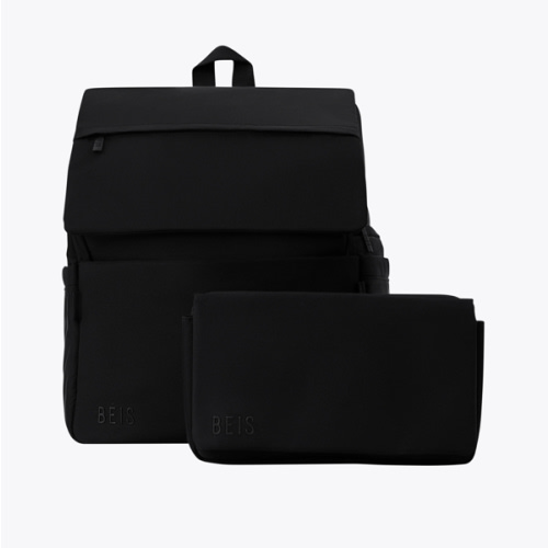 BÉIS 'The Ultimate Diaper Backpack' in Black - Best Backpack Diaper Bag in Black