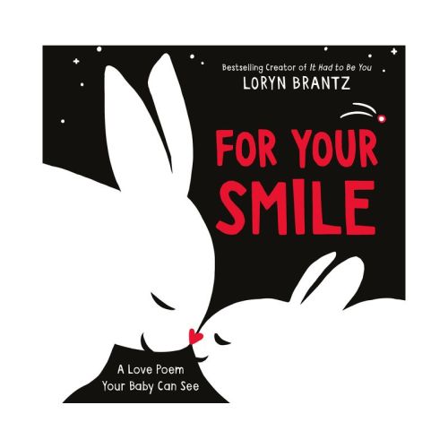 For Your Smile - (Love Poem Your Baby Can See) by Loryn Brantz (Board Book)