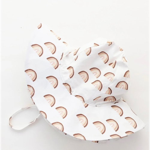 Rainbow Sunhat UPF 50+ with Adjustable Breakaway Strap - Huggalugs