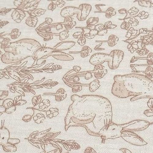 BuLuTu 2 Pack Floral Print Crib Sheets 52"x28" for Boys Girls, Muslin Cotton Fitted Sheets for Standard Crib and Toddler Mattress, Soft Breathable Toddler Sheets, Camellia & Forest