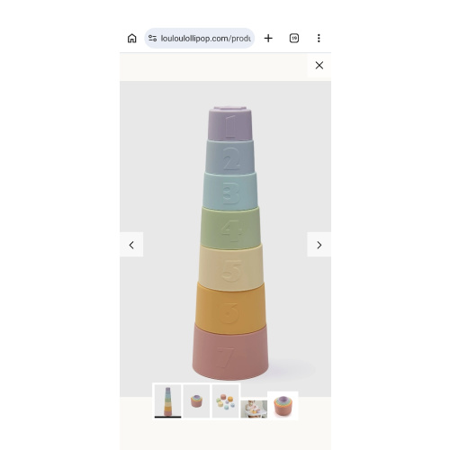 Stacking Cups - Rainbow