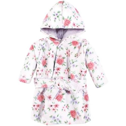 Hudson Baby Unisex Baby Mink with Faux Fur Lining Pool and Beach Robe Cover-ups