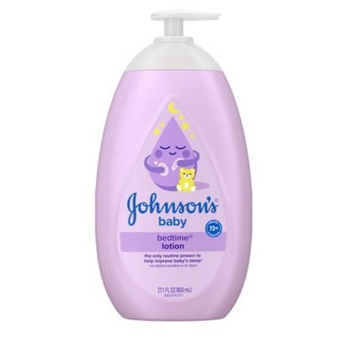 Johnson's Moisturizing Bedtime Baby Body Lotion with Coconut Oil & Natural Calm Aromas - 27.1oz