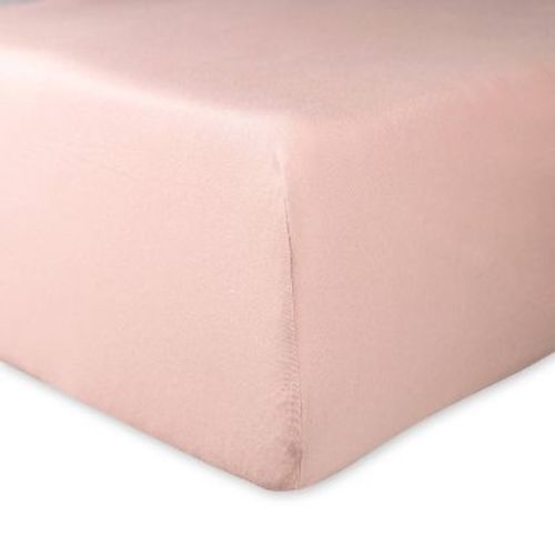 Honest Baby Organic Cotton Fitted Crib Sheet - Peach Skin