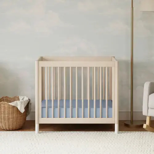 Babyletto Gelato 4-in-1 Convertible Mini Crib | Mini Crib to Full Crib