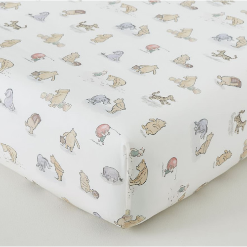 Disney's Winnie the Pooh Organic Crib Fitted Sheet