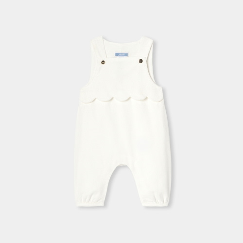 Baby girl velvet overalls 6-12M