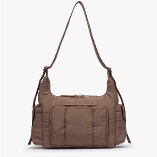 Crossbody Diaper Bag - HAZELNUT