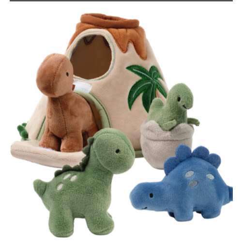 Dino-Might Plush Toy Play Set