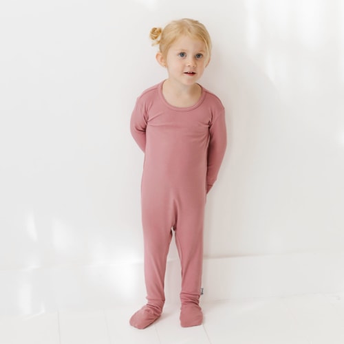 Dusty Rose Day to Night Romper Luxe Edition | Cotton Bamboo Blend