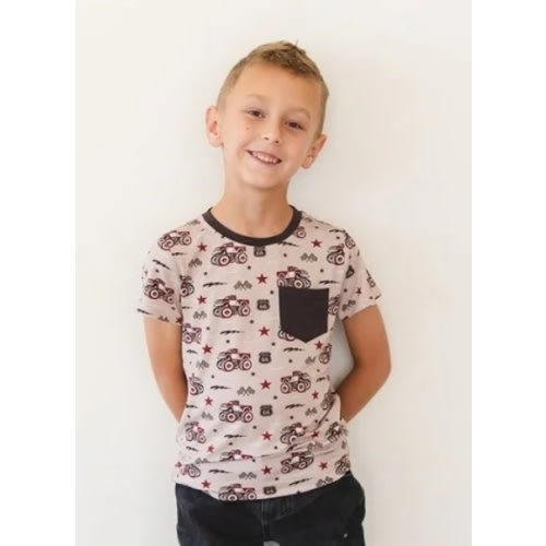 Revved Up Pocket Tee | scoots