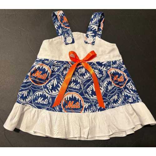 Mets Baseball Girls Dress * You Choose the Size *