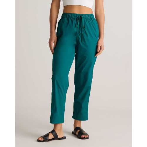 100% Organic Cotton Poplin Pull-On Pants