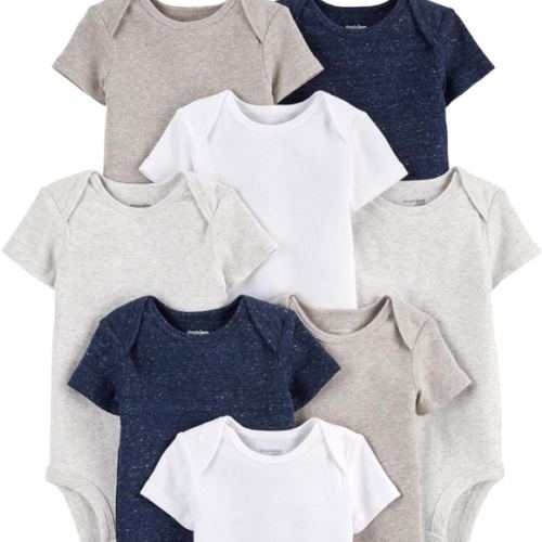 Simple Joys by Carter's Baby 8-Pack Short-Sleeve Bodysuit
