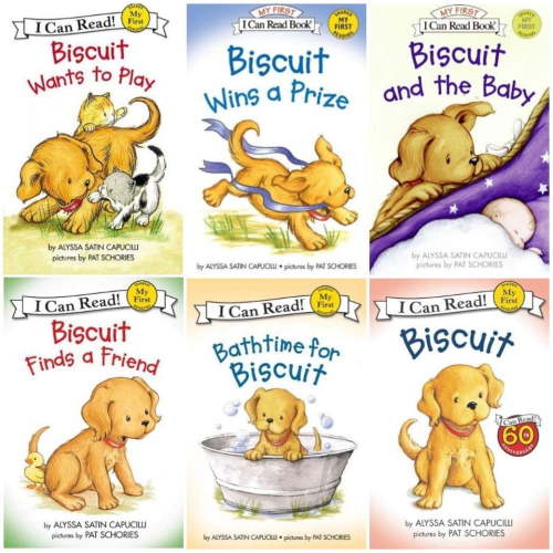 I Can Read My First : Biscuit 6 Book Set : Biscuit; Biscuit and the Baby; Biscuit Finds a Friend; Biscuit Wins a Prize; Biscuit Wants to Play; Bathtime for Biscuit