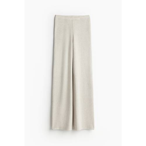 FINE-KNIT PANTS