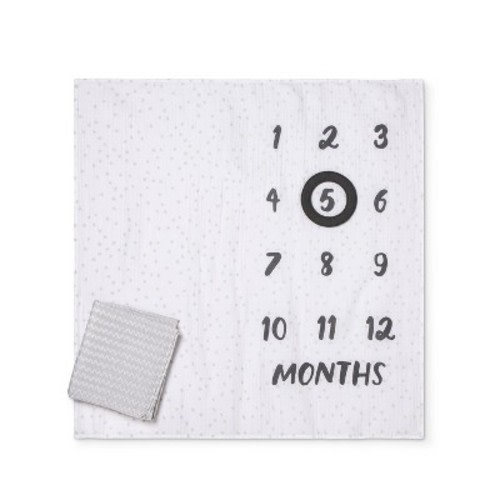 Muslin Blankets with Felt Frame Stars - Cloud Island™