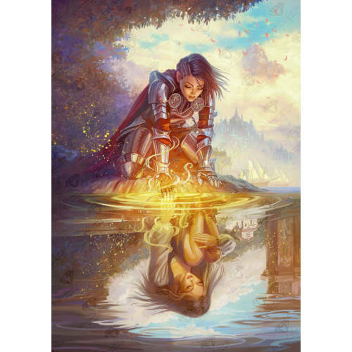 Knight Portal — 25.6" x 36.2" (65cm x 92cm) / Square with 63 Colors including 2 ABs and 3 Fairy Dust Diamonds / 96,309