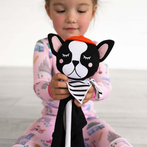 Pierre the French Dog Sleepyhead Lovey - Little Sleepies