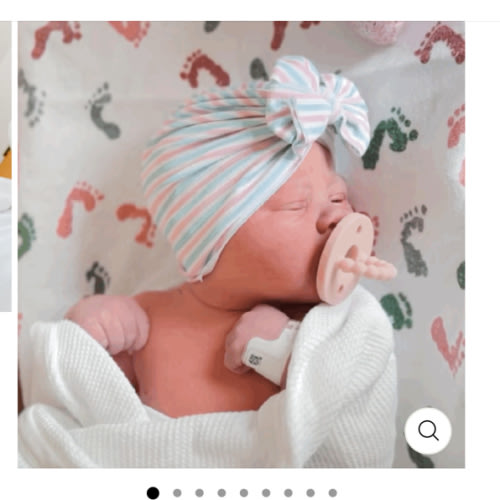 Hospital | NEW Pink & Blue Stripe | Classic Headwrap