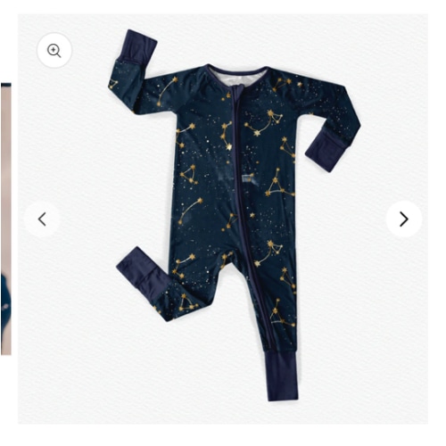 September Sky Zippy Romper – Bailey Baby Co.