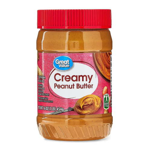 Great Value Creamy Peanut Butter 16oz