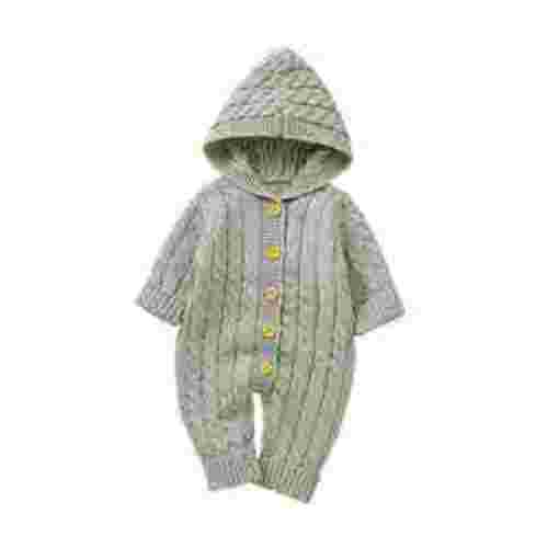 Timegard Infant Baby Clothes Newborn Knit Hoodies Onesie Button up Comfy Toddler Boys Girls Outfits