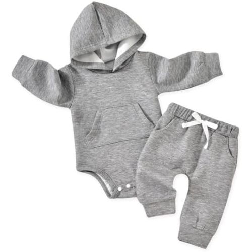 Aalizzwell Infant Baby Winter Hoodie Outfit