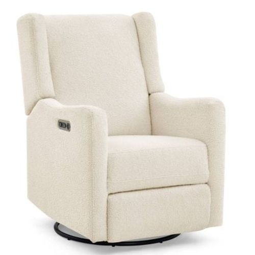 Delta Children Mercer Electronic Power Recliner and Swivel Glider with USB Port