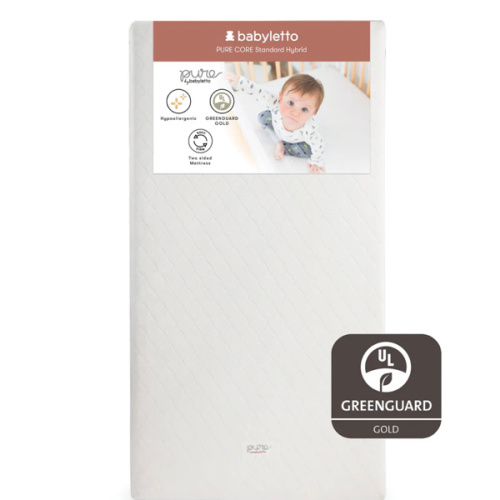 Pure Core 2-Stage Crib Mattress Waterproof – Babyletto