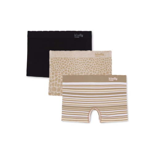 Kindly Yours Women's Seamless Boyshort Underwear, 3-Pack, Sizes XS-XXXL