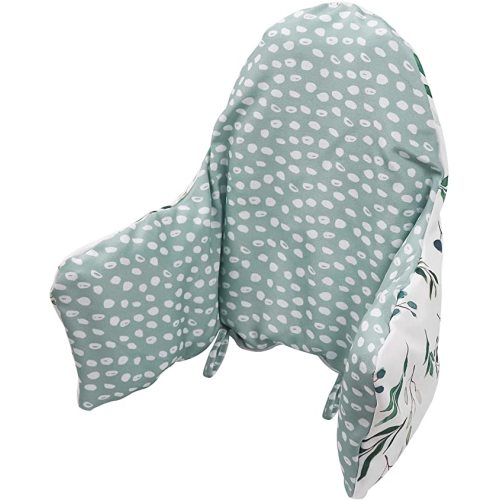 High Chair Cushion, for IKEA High Chair Cushion, Cushion High Chair, for IKEA Highchair Cushion for IKEA Antilop Highchair, Built-in Inflatable Cushion, Baby Sitting More Comfortable (Fresh Leaf)