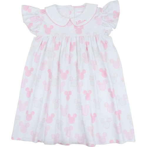 Pink And White Mouse Ears Knit Dress – Cecil & Lou
