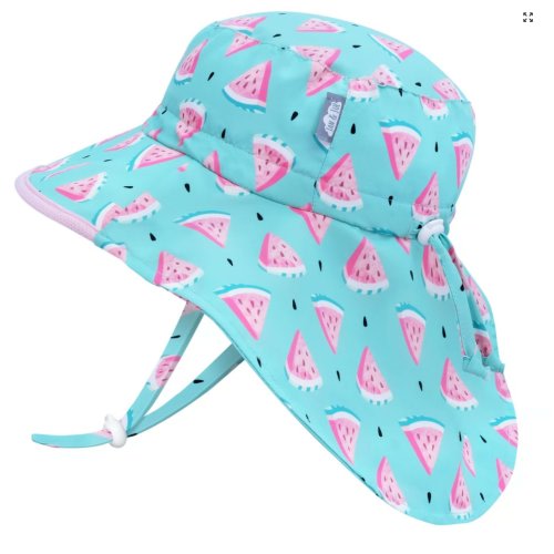 Jan & Jul Kids Water Repellent Adventure Hats Watermelon | UPF 40+ Hat – EnjoyKids Boutique