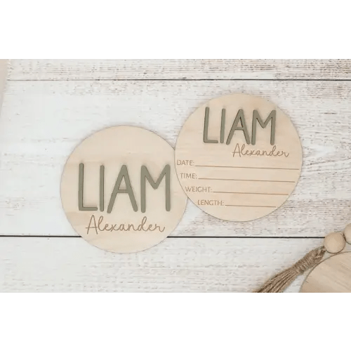Baby Arrival Announcement Sign