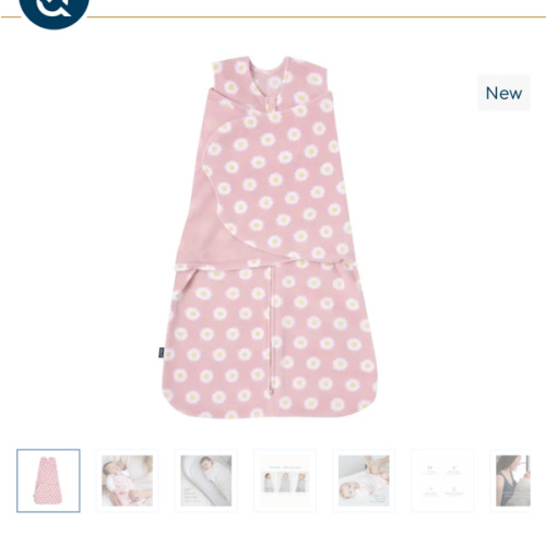 Daisy Micro-Fleece Swaddle | HALO