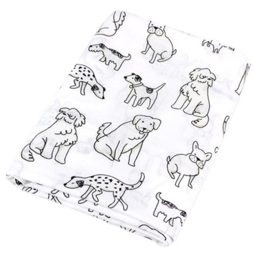 Organic Swaddle, Puppy Dogs