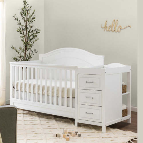 DaVinci Charlie 4-in-1 Convertible Crib and Changer Combo – DaVinci Baby