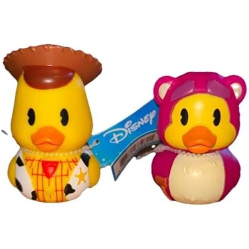 Duckalooz Rubber Duck 2 Pack - Woody & Lotso - Bath Toys