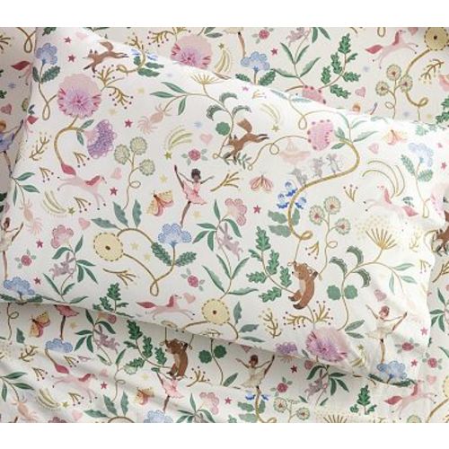 Storybook Friends Organic Cotton Sheet Set, Twin, Multi