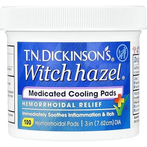 Dickinson Brands Hemorrhoidal Pads - 100 Pads