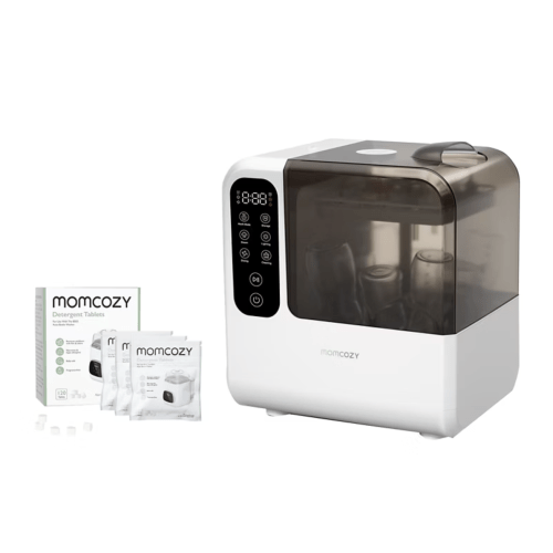 Momcozy Baby Bottle Washer BW05 + Detergent Tabs
